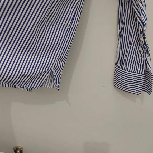 Zara Blouse stripe long sleeved - Picture 4 of 5